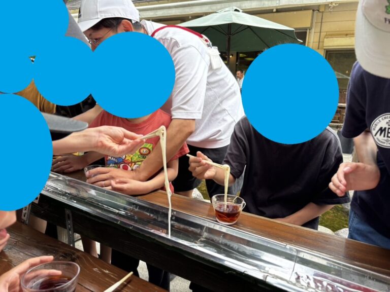 苗名滝とながしそうめん⛰️
